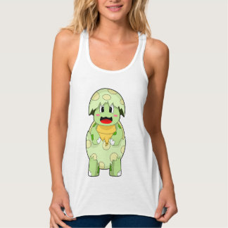 Camiseta Con Tirantes cáscara de huevo de tortuga