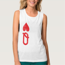 Camiseta Con Tirantes Casilla de rebote de Bella Flowy de su Personaliza