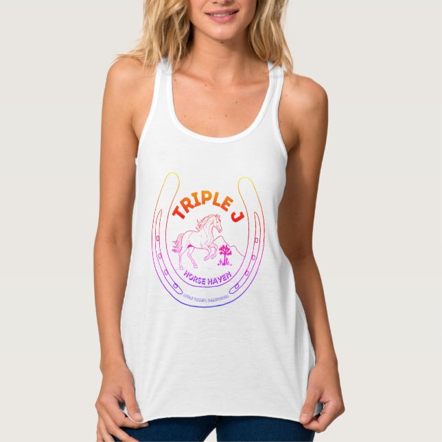 Camiseta Con Tirantes Casilla de sol superior (Anverso)