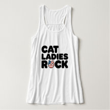 CAT LADIES ROCK Women's Tank