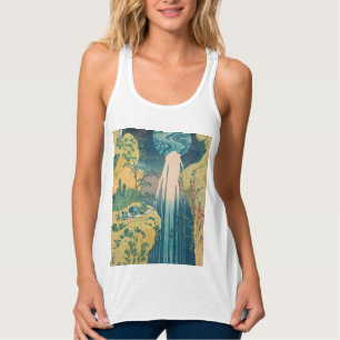 Camiseta Con Tirantes Catarata Amida de Hokusai Japón Catarata