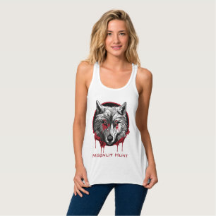 Camiseta Con Tirantes Caza a la luz de la luna
