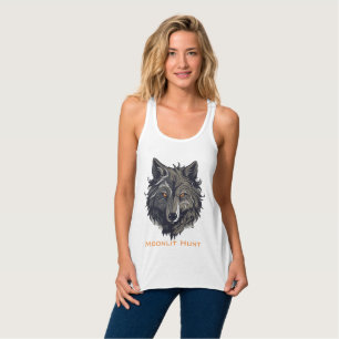 Camiseta Con Tirantes Caza a la luz de la luna