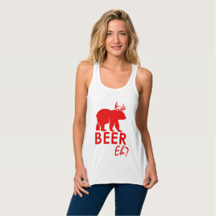 Camiseta Con Tirantes ¿Cerveza de encargo del día de Canadá Eh? camis