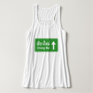 Camiseta Con Tirantes Chiang Mai antes ⚠ ⚠ de tráfico por carretera en T