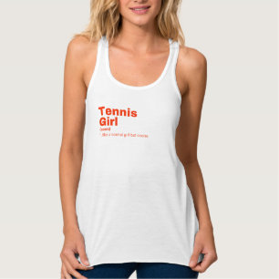 Camiseta Con Tirantes Chica de tenis