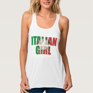 Camiseta Con Tirantes Chica italiano lindo