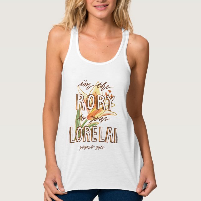 Camiseta Con Tirantes Chicas Gilmore | Soy el Rory To Your Lorelai (Anverso)