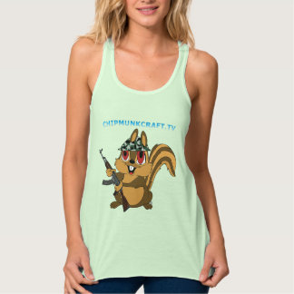 Camiseta Con Tirantes ChipmunkCraft Craft - Caco de espalda delgada para