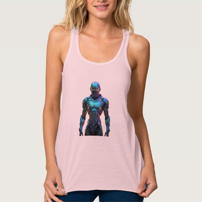 Camiseta Con Tirantes Cifrar todo (Anverso)