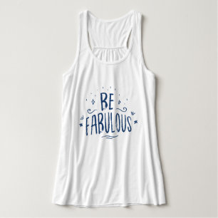 Camiseta Con Tirantes Cita corta y minimalista l marina y blanco