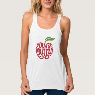 Camiseta Con Tirantes Cita de motivación de la aptitud
