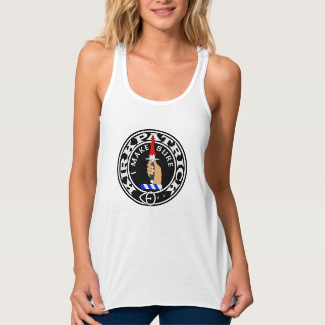 Camiseta Con Tirantes Clan Kirkpatrick Damas sin mangas (Anverso)