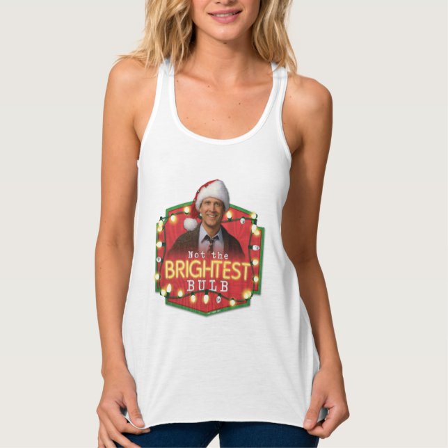 Camiseta Con Tirantes Clark Griswold | No la bombilla más brillante (Anverso)