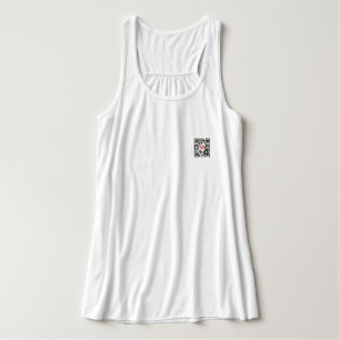 Camiseta Con Tirantes Código de amor QR