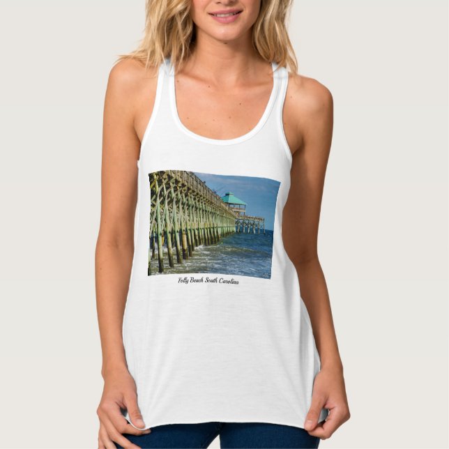 Camiseta Con Tirantes Cojín de pesca (Anverso)