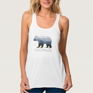 Camiseta Con Tirantes Colorado Grizzly Bear Montañeros