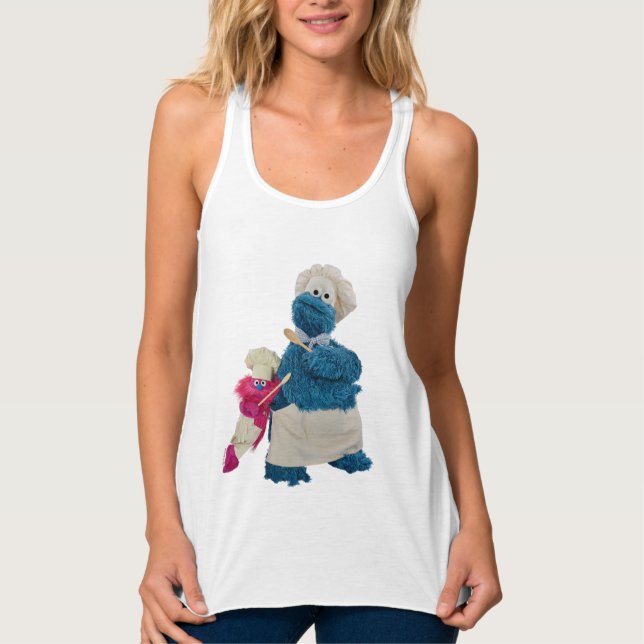 Camiseta Con Tirantes Cookie Monster's Food Truck Partners (Anverso)