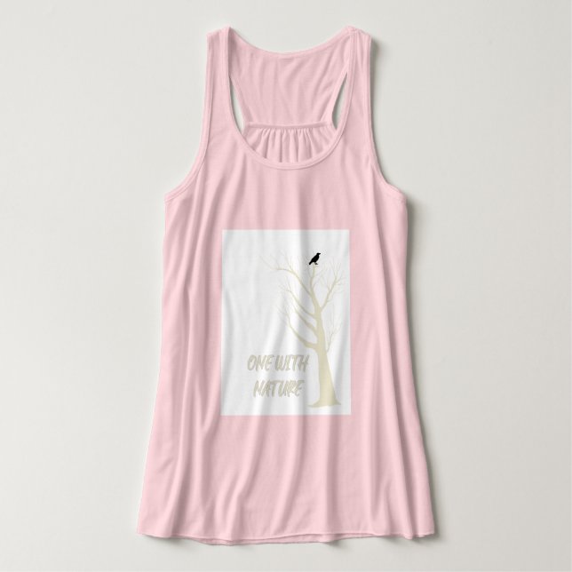 Camiseta Con Tirantes Copa del Árbol (Diseño del anverso)