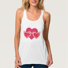 Camiseta Con Tirantes Corazón