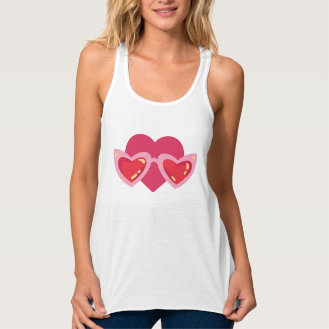 Camiseta Con Tirantes Corazón (Anverso)