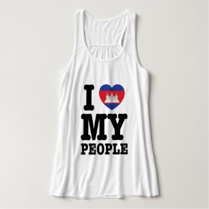 Camiseta Con Tirantes Corazón (amor) Mis Jemeres