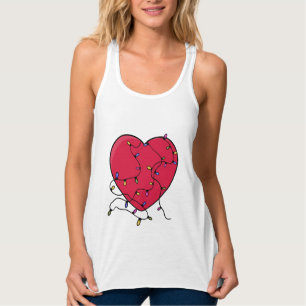 Camiseta Con Tirantes Corazón Ligero