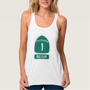 Camiseta Con Tirantes ¡Costa más hermosa grande de Sur - de California!