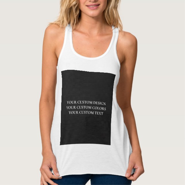 Camiseta Con Tirantes Crear su propio personal (Anverso)