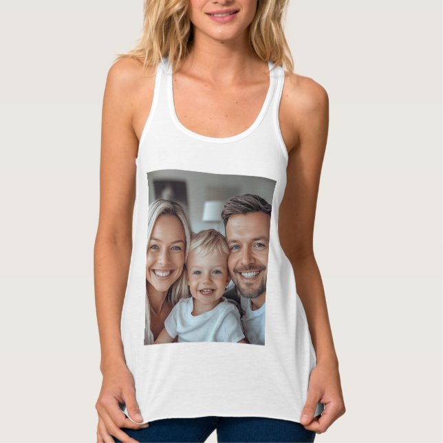 Camiseta Con Tirantes Create Your Own Photo (Anverso)