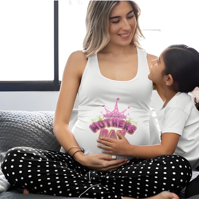 Camiseta Con Tirantes Crítica rosa: madres felices día de mujeres ganan  (Subido por el creador)