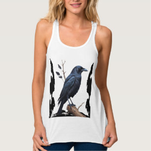 Camiseta Con Tirantes Crow-Raven Shirt