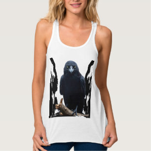 Camiseta Con Tirantes Crow-Raven Shirt