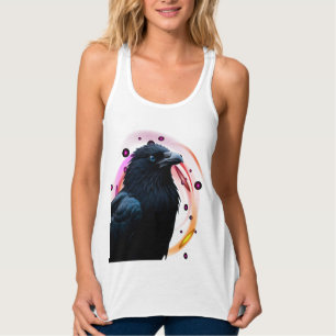 Camiseta Con Tirantes Crow-Raven Shirt