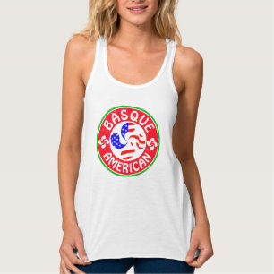 Camiseta Con Tirantes Cruz Euskara Lauburu