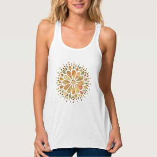 Camiseta Con Tirantes Cute autumn season  colored circle of autum