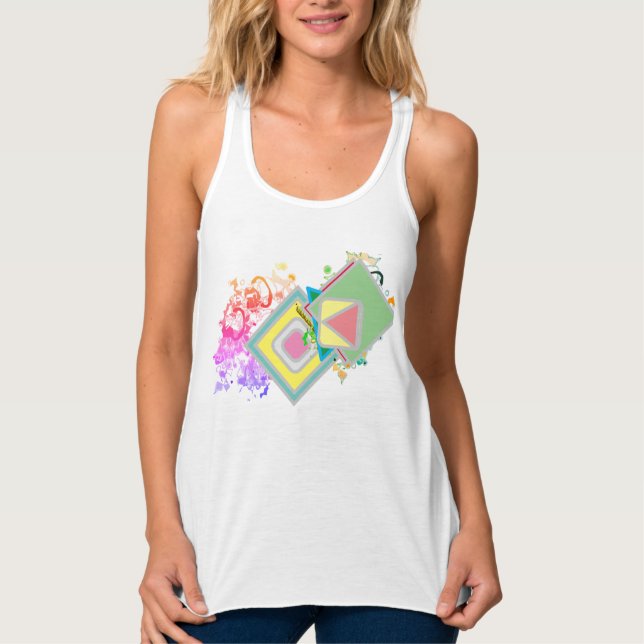 Camiseta Con Tirantes Cute Girly (Anverso)