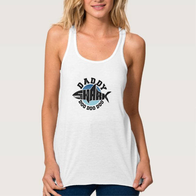 Camiseta Con Tirantes Daddy Shark (Anverso)
