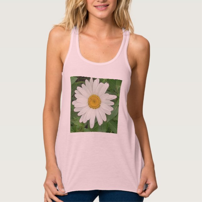 Camiseta Con Tirantes Daisy blanco (Anverso)