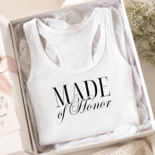Camiseta Con Tirantes Dama de Honor Regalo de Despedida de Soltera