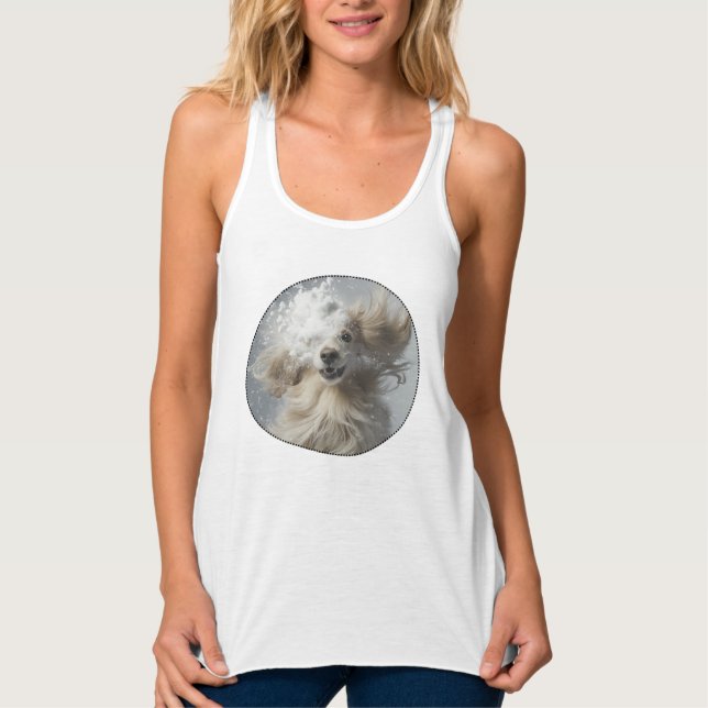 Camiseta Con Tirantes Danse du Flocon Fou (Anverso)