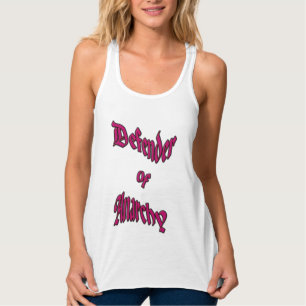 Camiseta Con Tirantes Defensor de la anarquía