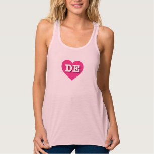 Camiseta Con Tirantes Delaware Hot Pink Heart - Me encanta DE
