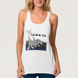 Camiseta Con Tirantes Delfín Raptor: Tierra o mar