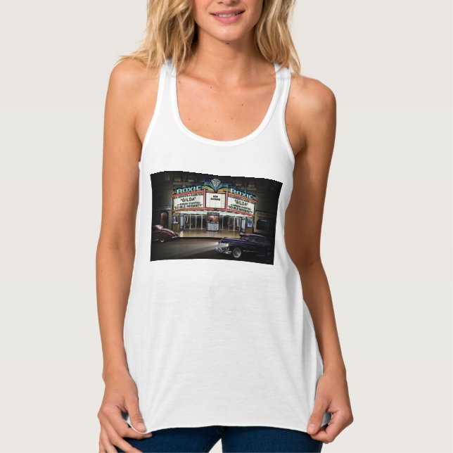 Camiseta Con Tirantes Demostración de la imagen de Roxie (Anverso)