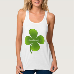 Camiseta Con Tirantes Día de San Patricio Shamrock Thunder_Cove