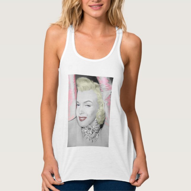 Camiseta Con Tirantes Diamantes (Anverso)