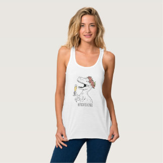Camiseta Con Tirantes Dinosaurio atrón del tanque de honor