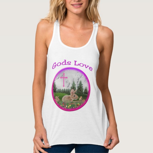 Camiseta Con Tirantes dioses amor (Anverso)