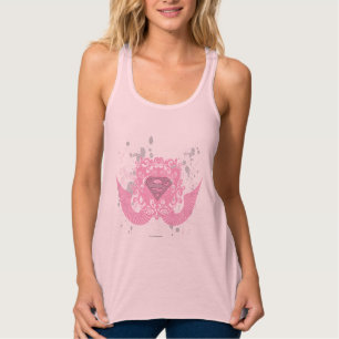 Camiseta Con Tirantes Diseño con alas rosa de Supergirl